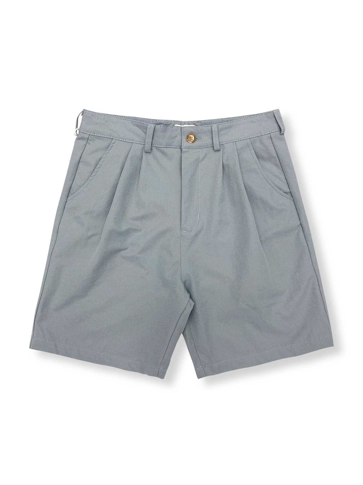 製品画像: クラシックなカラー展開のワイドレッグ5分丈テーラードショーツ