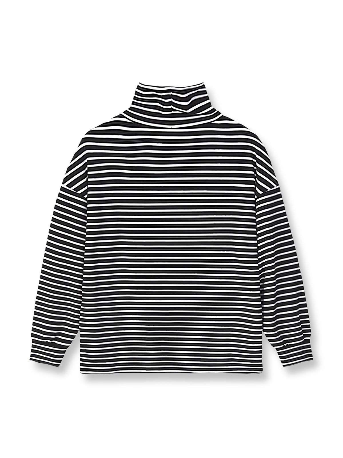 モデル画像: モデルが着用したインナーシャツの全体スタイリング