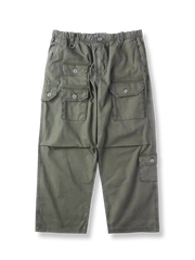 製品画像: ヴィンテージワークマルチポケットウォッシュドカジュアルパンツの全体画像