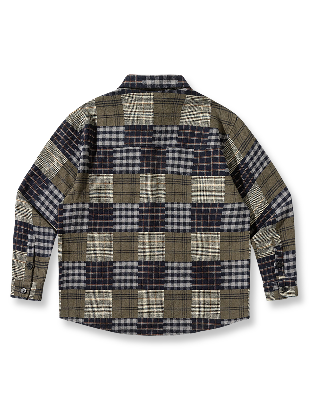 製品画像: ヴィンテージ起毛チェックシャツの全体画像