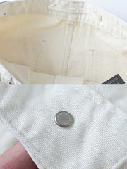 製品画像: ヴィンテージ風の多ポケットワークパンツ全体像
詳細画像: 6つのポケットと重ねポケットのディテール