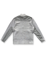 製品画像: スタンドカラーのカラー切り替えカーディガンの正面画像
詳細画像: カラー切り替えデザインとスタンドカラーのディテール画像
モデル画像: スタンドカラーのカラー切り替えカーディガンを着たモデルの画像