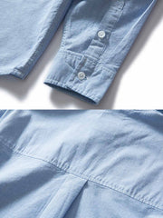 製品画像:Cleanfitシアサッカースタンドカラージャケット全体の外観
詳細画像:袖口ボタンとシアサッカー素材の質感ディテール