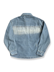 製品画像: ビッグポケット付きデニムシャツの全体像