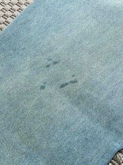 スプラッシュペイント ストレートデニムパンツ