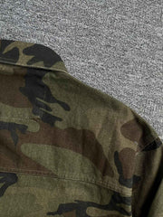 迷彩 多ポケット ジャケット
