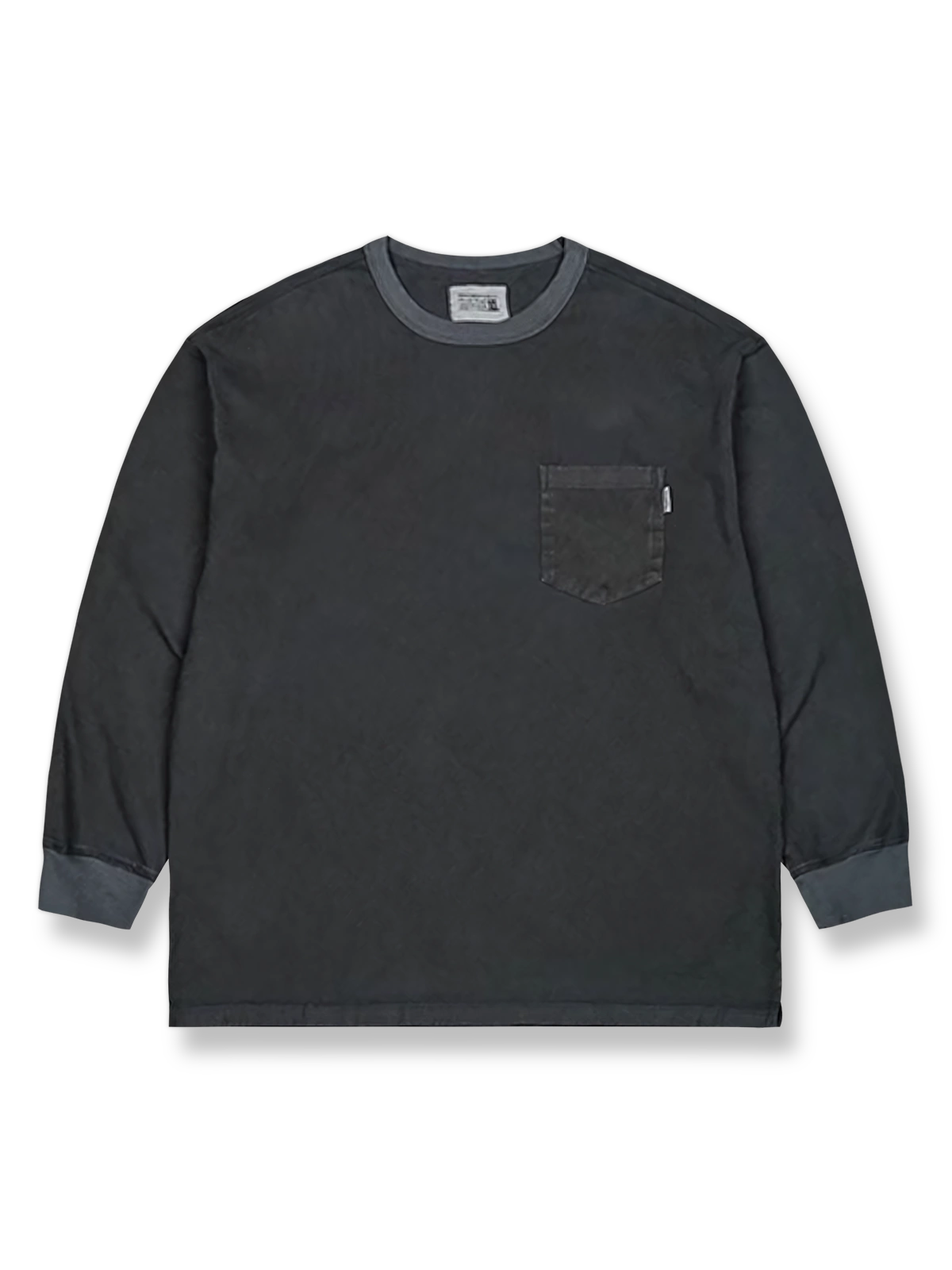 ヴィンテージウォッシュ コットンノーカラーフィッシングジャケット