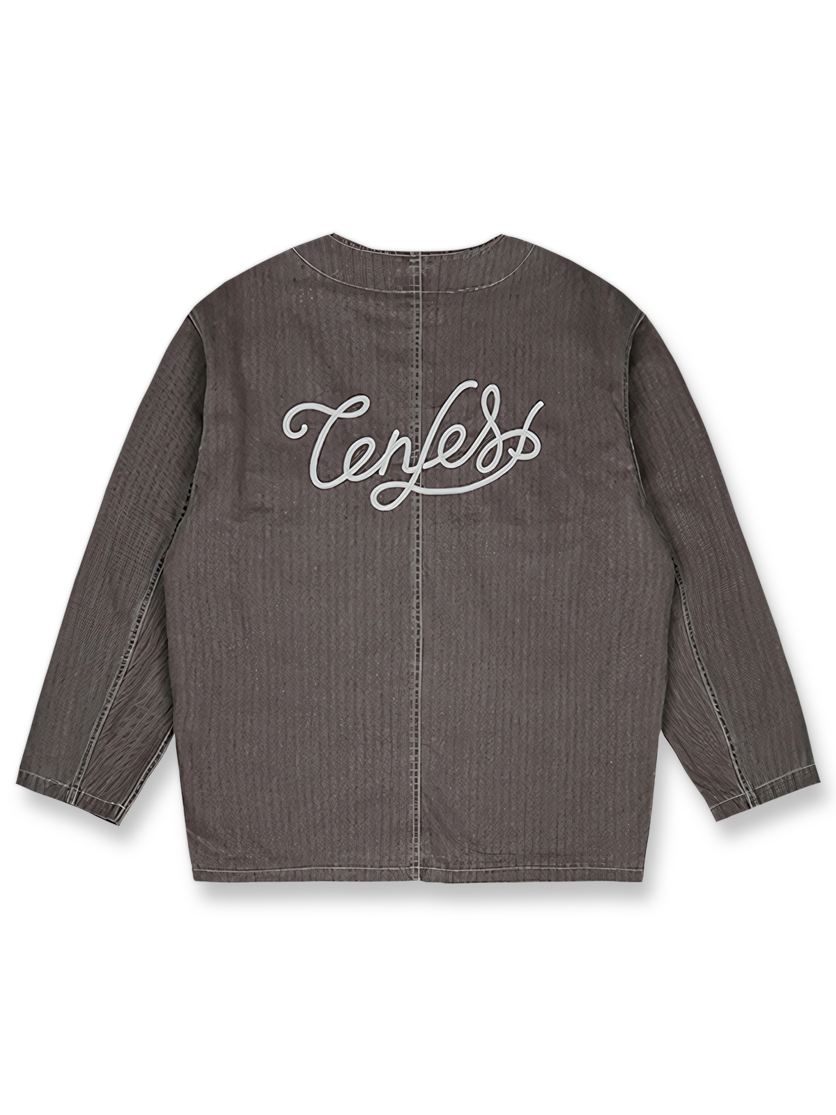 ヴィンテージウォッシュ ノーカラーフィッシングジャケット