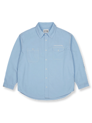 ツール刺繍 ワーク オックスフォードシャツの画像