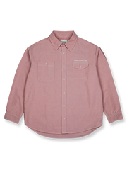 ツール刺繍 ワーク オックスフォードシャツの画像