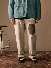 ヴィンテージ コーデュロイパッチ ストレートパンツ