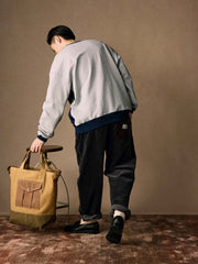 ヴィンテージ コーデュロイパッチ ストレートパンツ