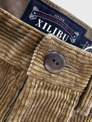 ヴィンテージ ウォッシュド コーデュロイ ワークパンツ