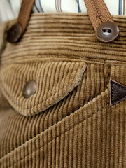 ヴィンテージ ウォッシュド コーデュロイ ワークパンツ