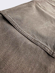 抜染 カーペンターパンツのディテール特写