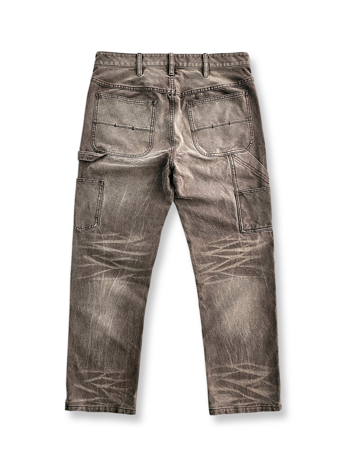 抜染 カーペンターパンツの画像