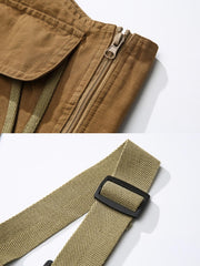 マルチポケット ワークベストのディテール特写