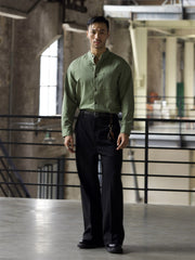 モデルの着用例と全体コーディネートの効果