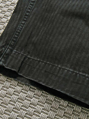 ヘリンボーンダメージワークパンツ