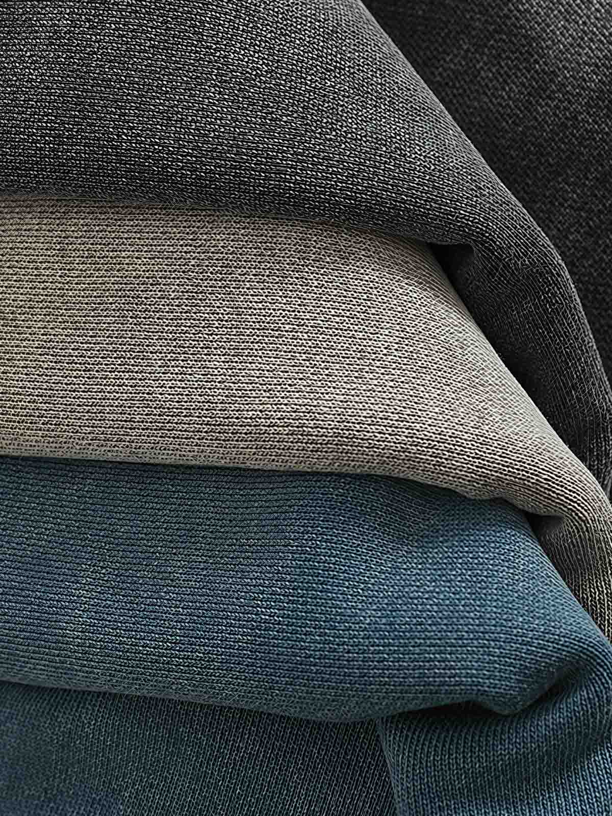 ウォッシュ加工とドロップショルダーディテール画像