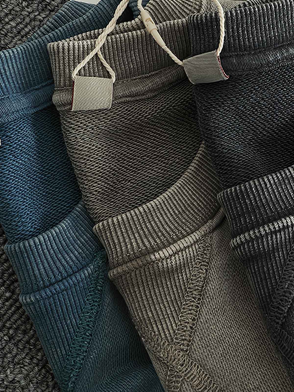 ウォッシュ加工とドロップショルダーディテール画像