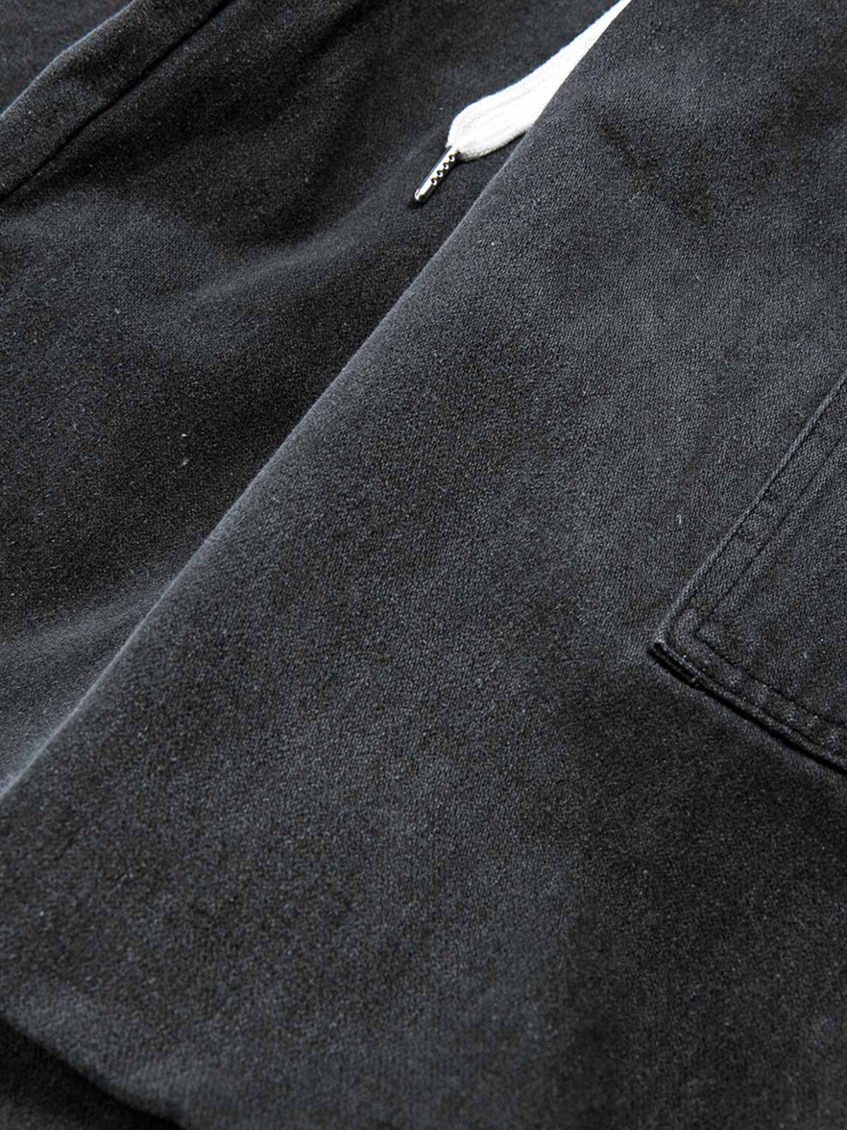 マルチポケットとウォッシュ加工のディテール画像