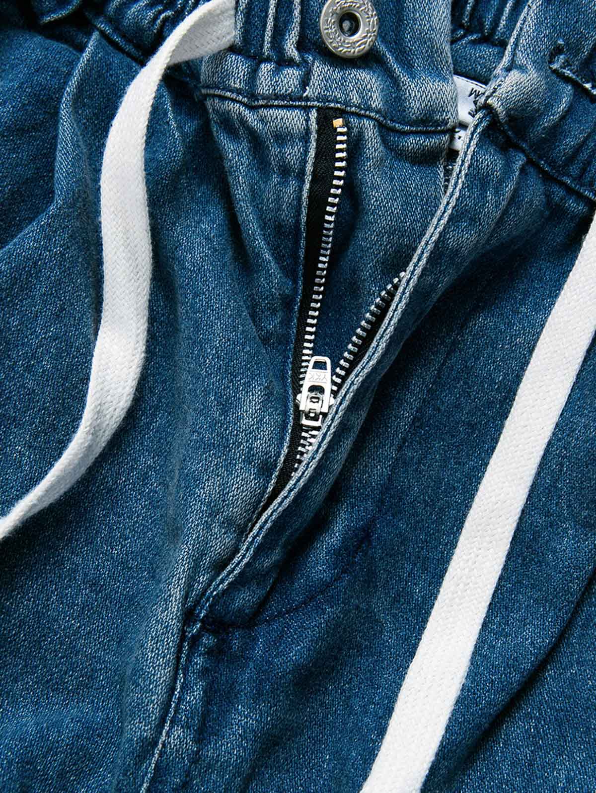 マルチポケットとウォッシュ加工のディテール画像