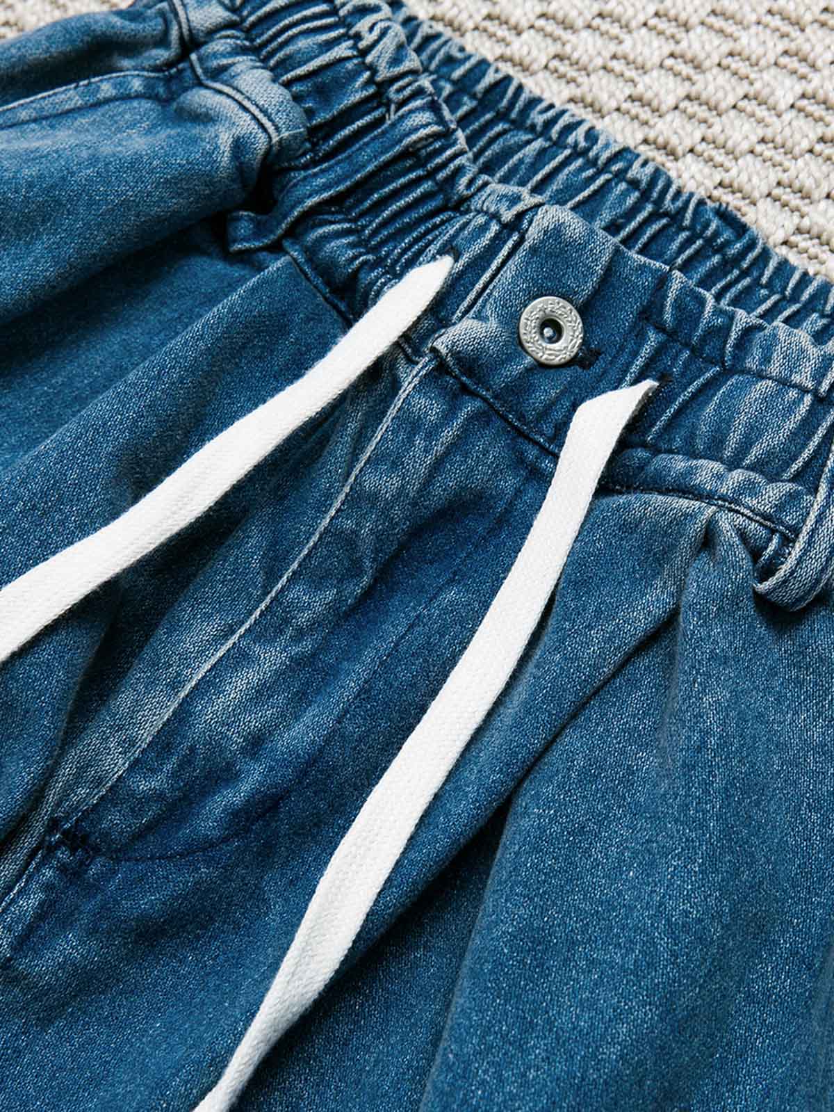 マルチポケットとウォッシュ加工のディテール画像