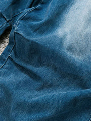 マルチポケットとウォッシュ加工のディテール画像