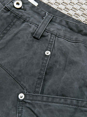 立体裁断 ウォッシュワークパンツ