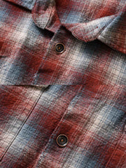 ハンドクラフト磨破とミステリアスなチェック柄のディテール画像