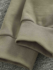 ヘビーウェイトパッチワークニットスウェット