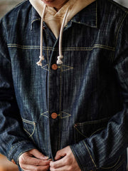 ヴィンテージ 重厚 デニム ワーク ジャケット