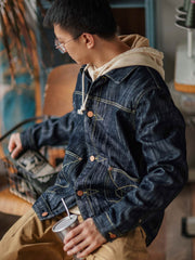 ヴィンテージ 重厚 デニム ワーク ジャケット