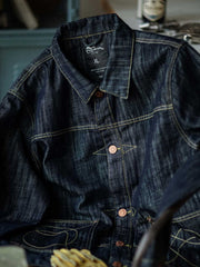 ヴィンテージ 重厚 デニム ワーク ジャケット