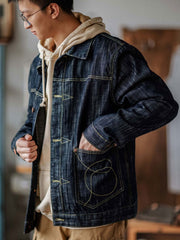 ヴィンテージ 重厚 デニム ワーク ジャケット