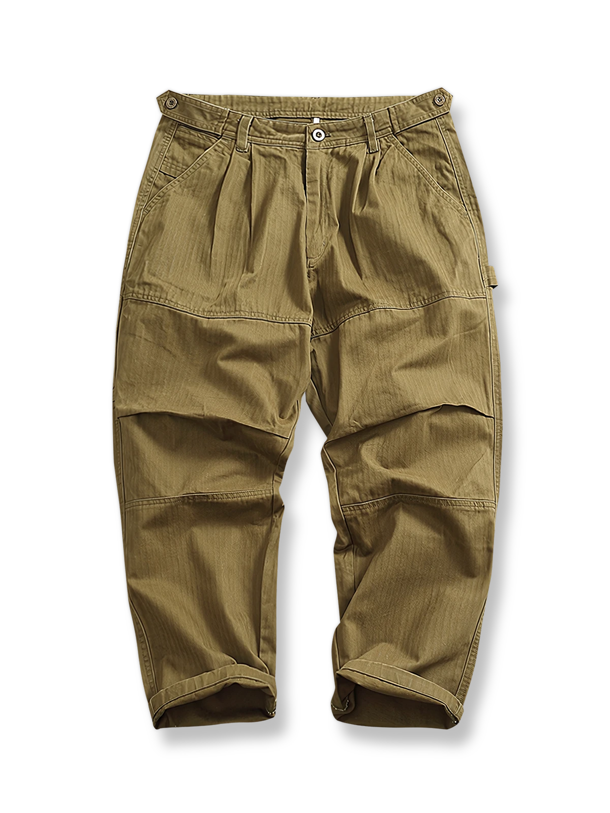 ヴィンテージヘリンボーンワークパンツ 画像