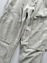 YKKスナップボタンとサスペンダー ディテール画像