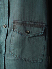 ハンドメイドのダメージ加工とパッチ ディテール画像