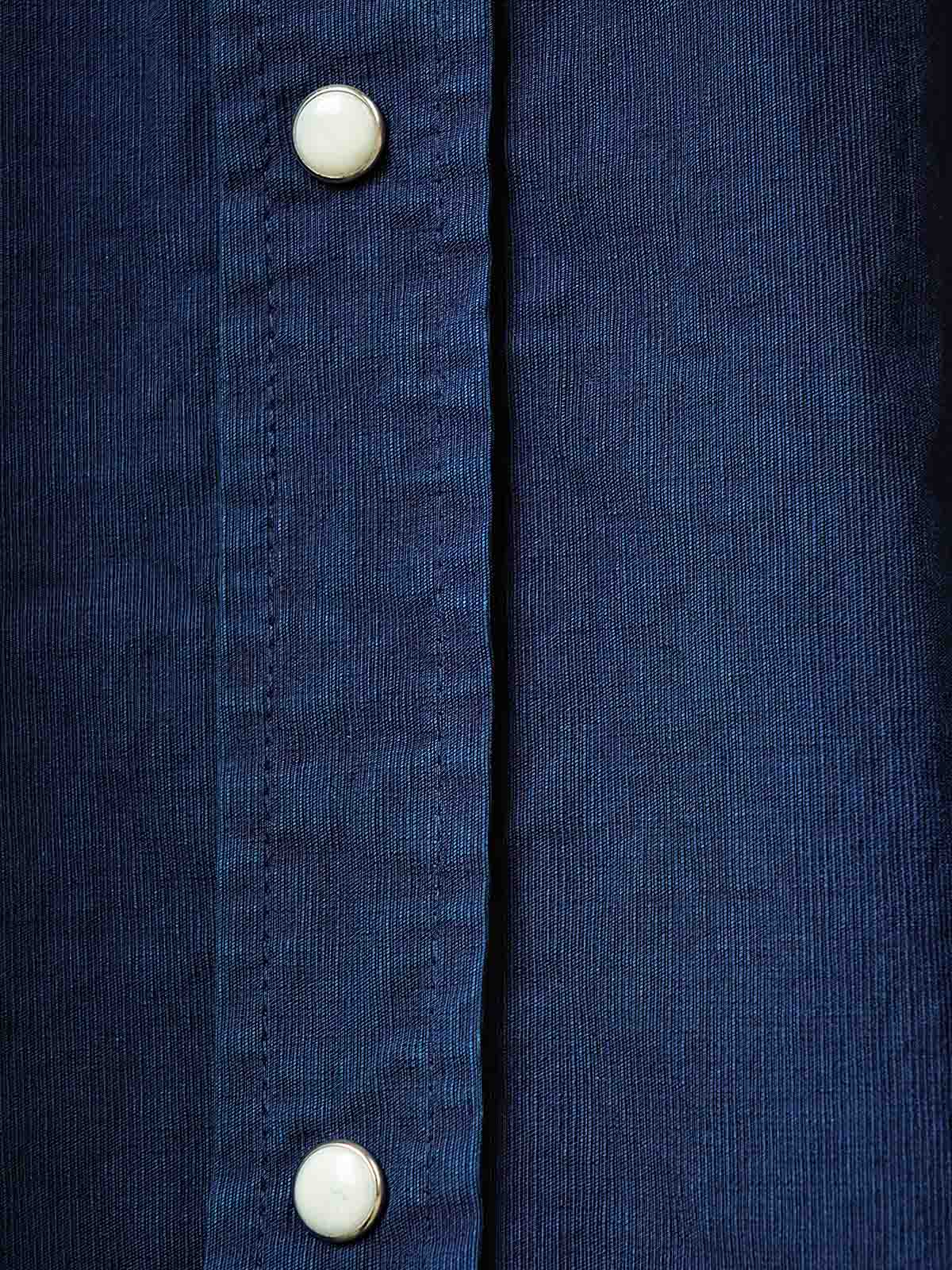 ウエスタンシャツのディテール