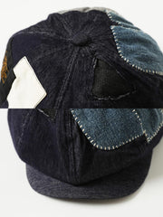 手作業によるパッチワーク補丁 ディテール