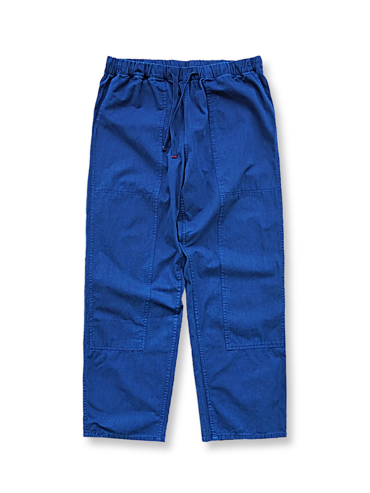 古法植物染めワイドワークパンツ 画像