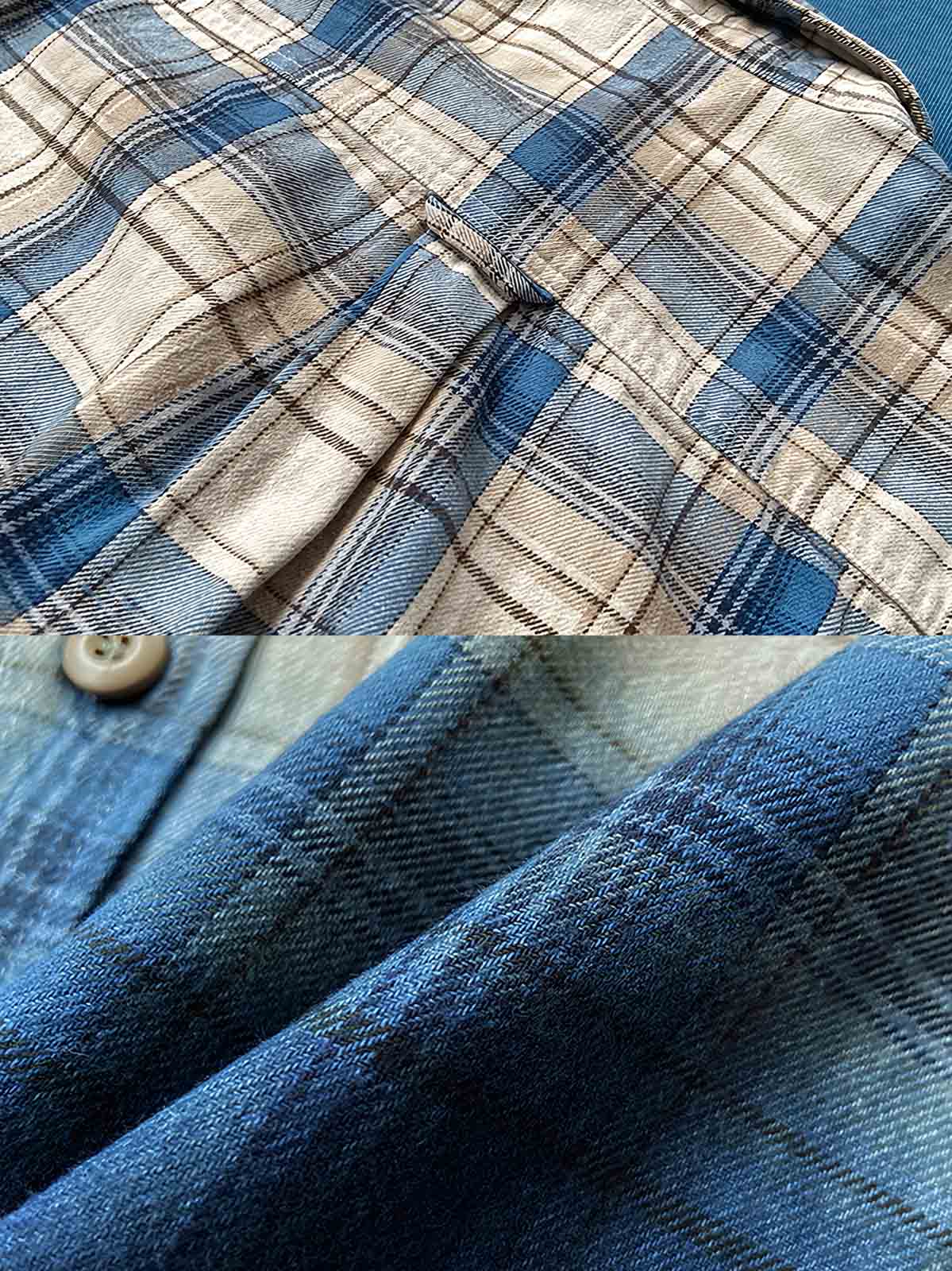 擦り切れ加工とパッチ ディテール画像