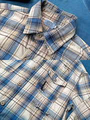 擦り切れ加工とパッチ ディテール画像