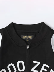 製品画像: ヴィンテージ配色 ラグラン ハーフジップスウェット 正面、クラシックなレトロデザイン
詳細画像: TALONチェーンジッパーと配色デザインのディテール、ヴィンテージ感