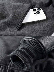 製品画像: アメカジ文字刺繍とゴリラ刺繍が特徴のベースボールジャケットの全体画像、ヴィンテージミリタリーテイスト
詳細画像: フロントと袖のゴリラ刺繍と文字タオル刺繍のディテール、アメカジヴィンテージ感を強調