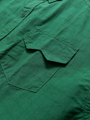 製品画像: 春秋シーズンに最適なコーマコットン製格子織り長袖シャツ全体画像|リラックスフィットで快適なカジュアルスタイル
詳細画像: コーマコットン素材の格子織りディテール|春秋のカジュアルコーディネートに最適な品質感