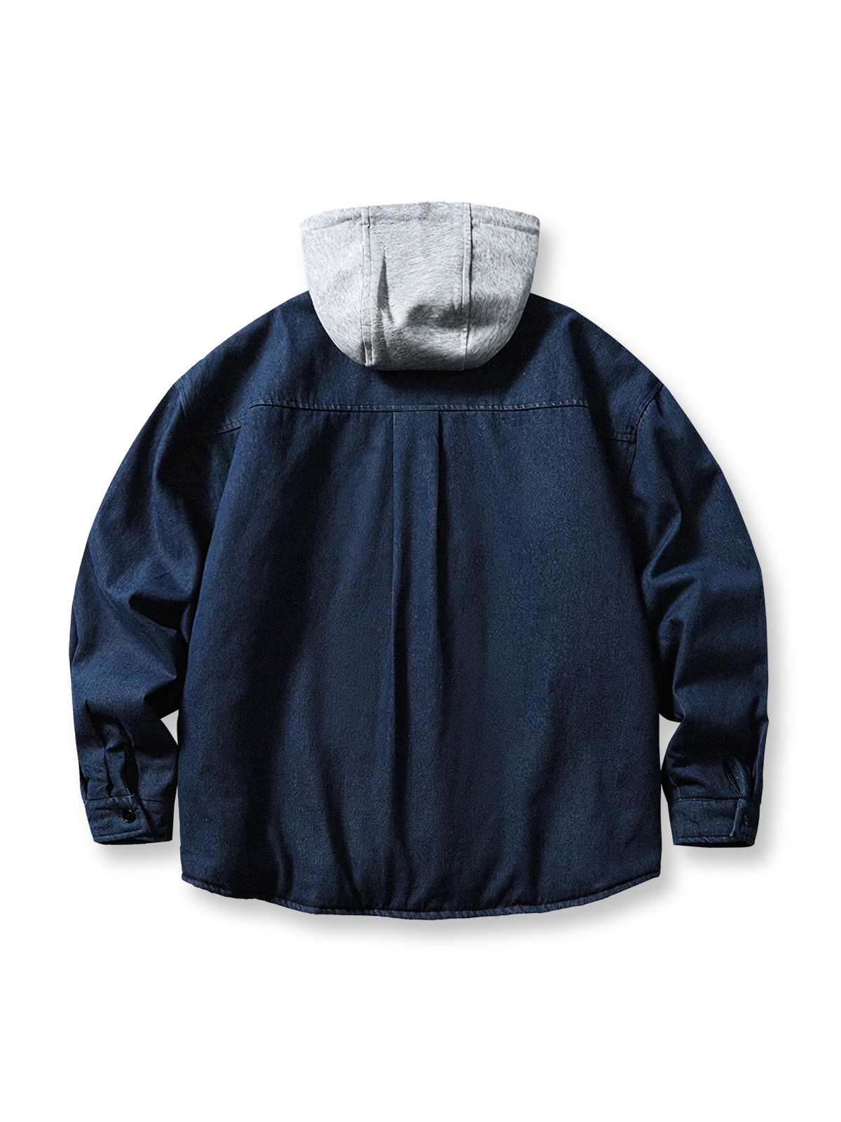 製品画像代替テキスト
フード付きウォッシュドデニム中綿ジャケット、ヴィンテージ風デザインの全体画像。多ポケットデザイン、グレーのフードとウォッシュドデニムの質感が際立つ秋冬ジャケット。
詳細画像代替テキスト
ウォッシュドデニムの質感を強調したフード付き中綿ジャケットのディテール。多ポケットデザインとフード部分のヴィンテージ感、質感にこだわった作り。