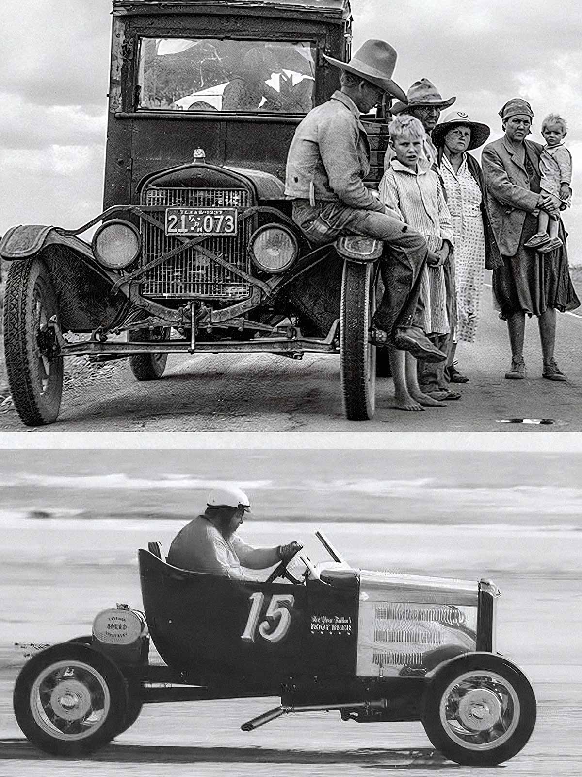 製品画像: ハードウォッシュ加工でヴィンテージ感を演出した植物染めのヘンリーネック長袖Tシャツ。コントラストカラーのフリンジデザインがアクセントとなり、独特な質感を演出。
詳細画像: 厚手で耐久性のある300gダブル糸コーマコットンニットを使用。植物染めによる色合いとフリンジデザインがヴィンテージ感を高める。