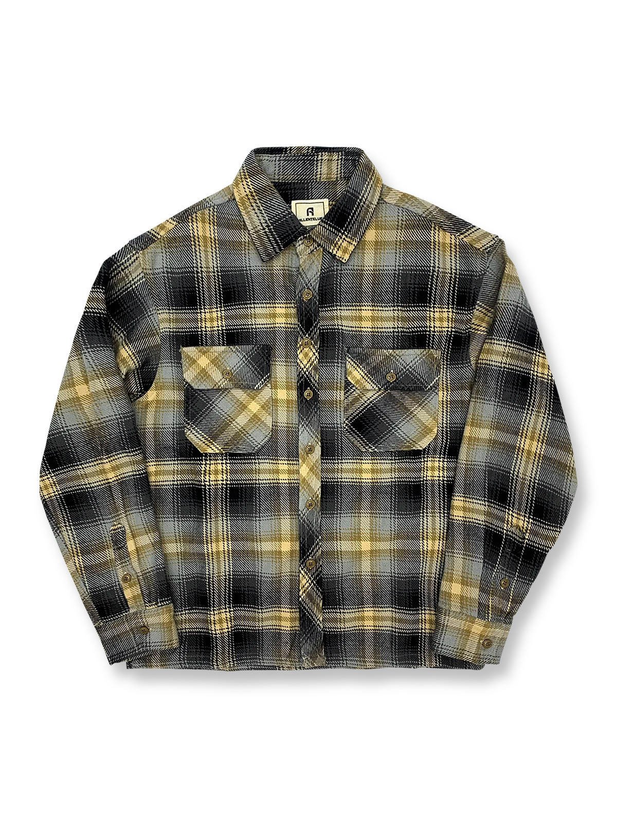 製品画像
「チェック柄フランネルシャツジャケット、厚手のコットン素材に起毛加工を施し、ヴィンテージ感のあるデザインで高い保温性と快適な着心地」
詳細画像
「レトロなチェック柄デザイン、ダブルポケットが機能性をプラス。起毛加工された厚手のコットン素材で保温性抜群、ワークウェア風のデザインが特徴」